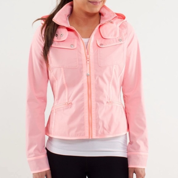 Out and About Lululemon Rare Rain Jacket